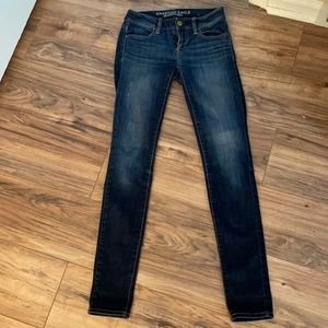 American Eagle Jeggings Super Stretch Size 0